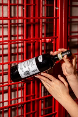 Interiér restaurace Amiata